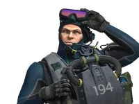 Cmdr. Frank Wet Sox Baroud Image