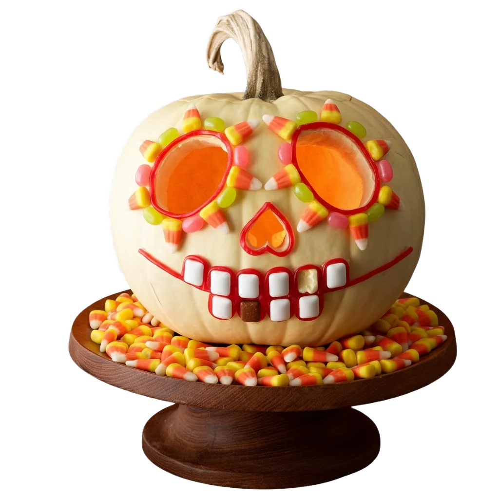 Candies Pumpkin Image