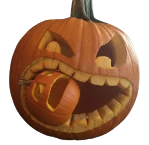 Pumpkin Eating Pumpkin Image
