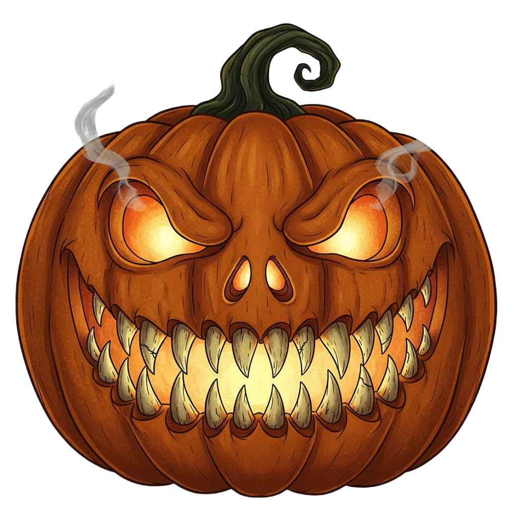 Classic Scary Face Image