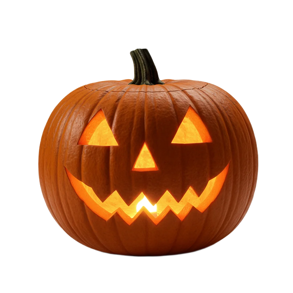 Triangle Eyes  Pumpkin Image