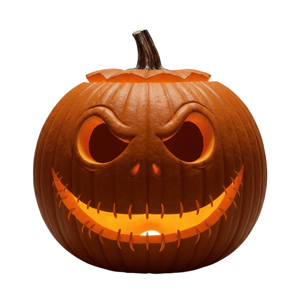 Jack Skellington Halloween Pumpkin Image