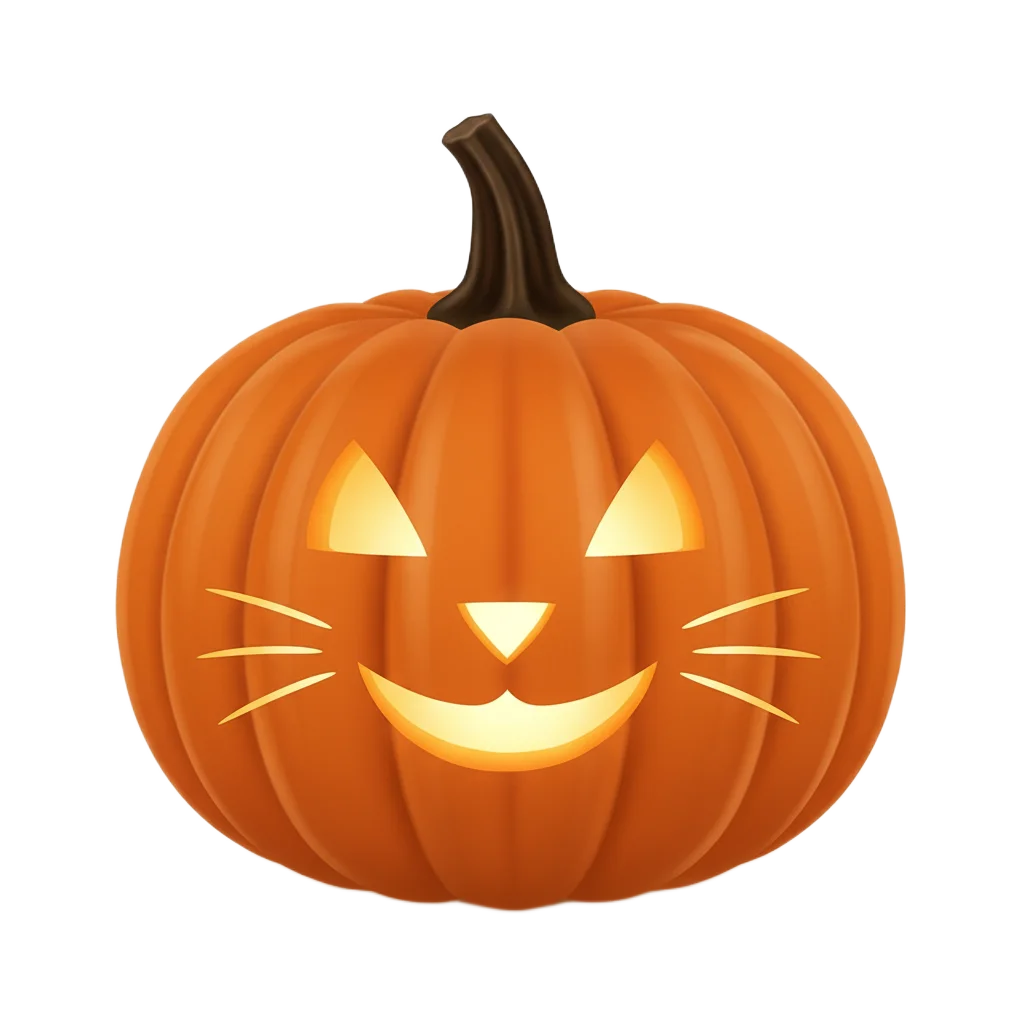 Cat Pumpkin Image