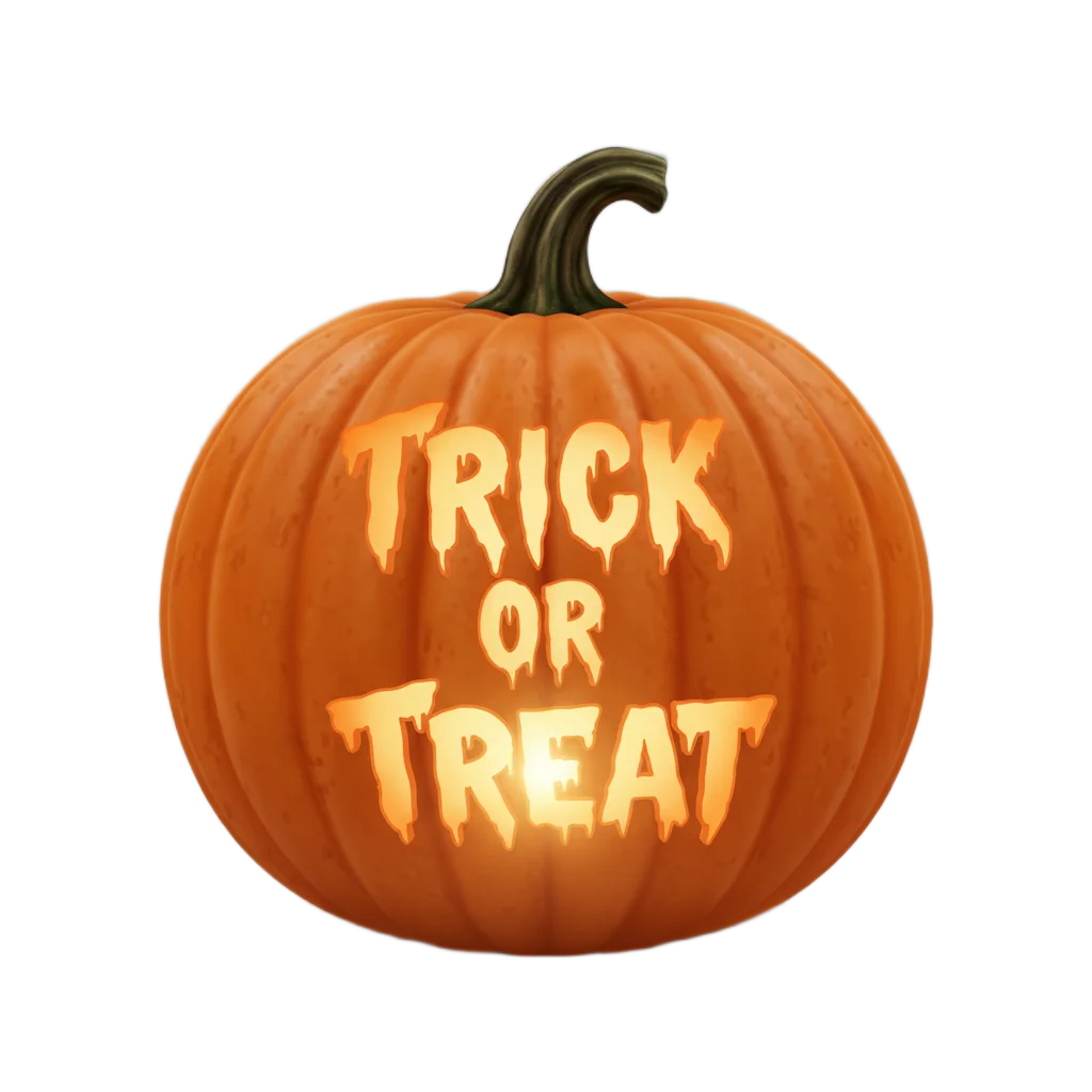 Trick or Treat Pumpkin Image