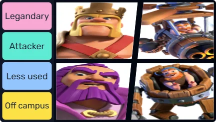 Clash Of Clans Heroes Tier List