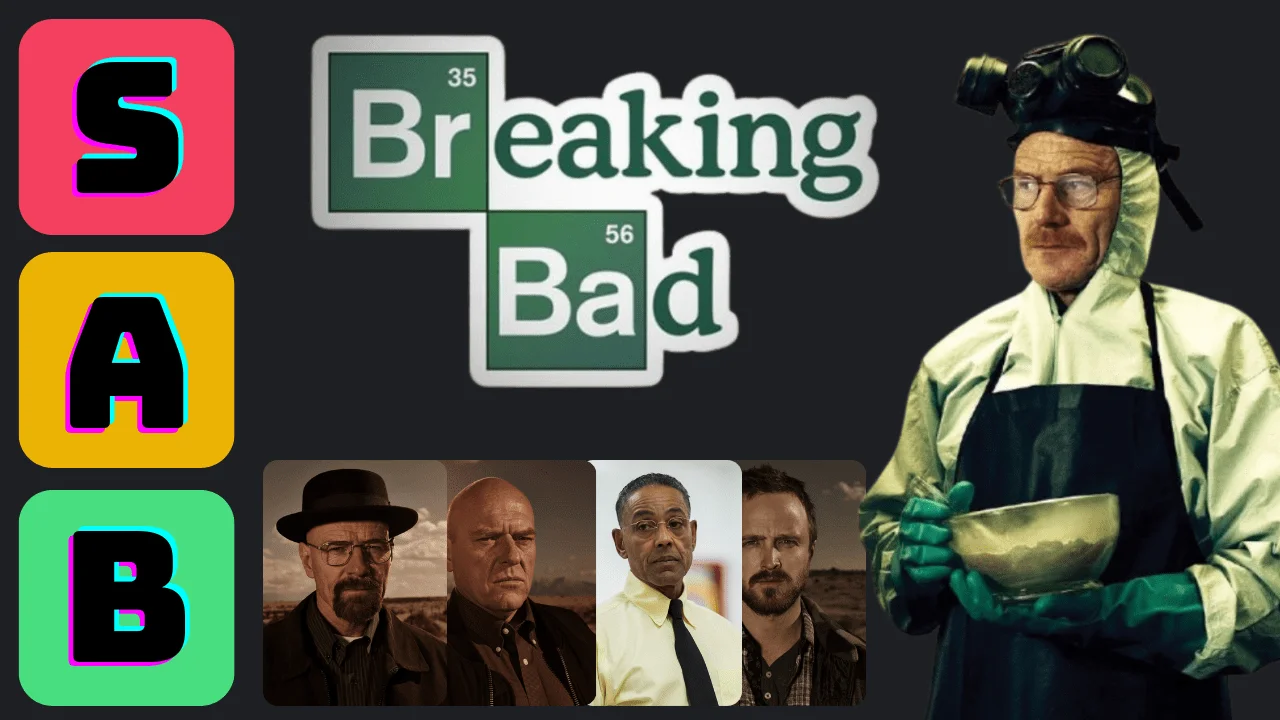 Breaking Bad All Characters Tier List