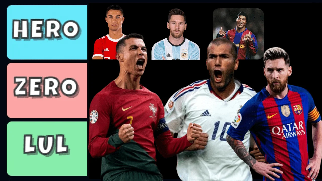 Greatest Football Players Ever Tier List