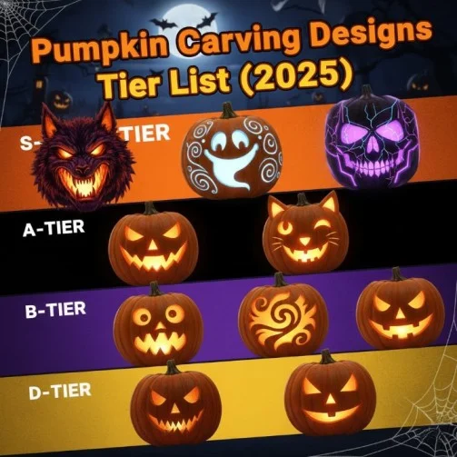 Pumpkin Carving Designs Tier List (2025 Edition)