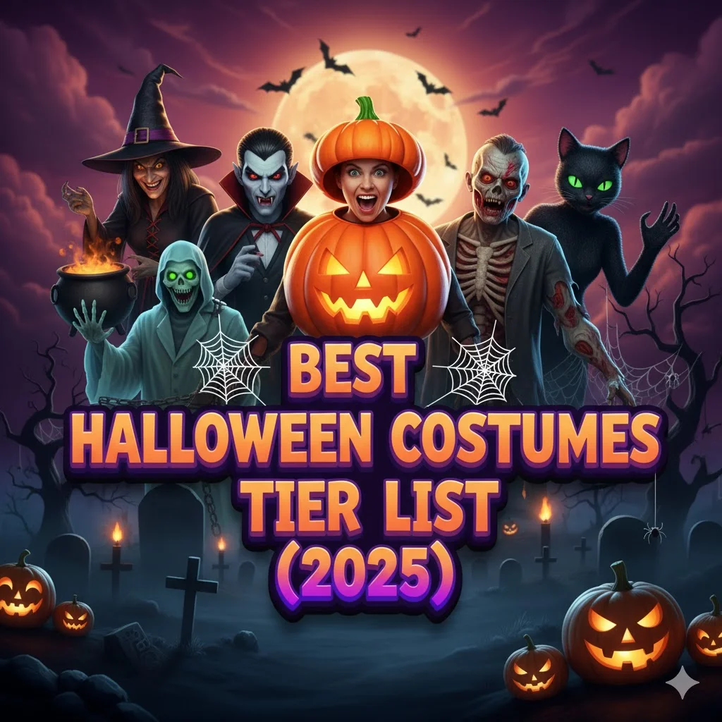 Top Halloween Costumes Ranked (2025 Tier List)