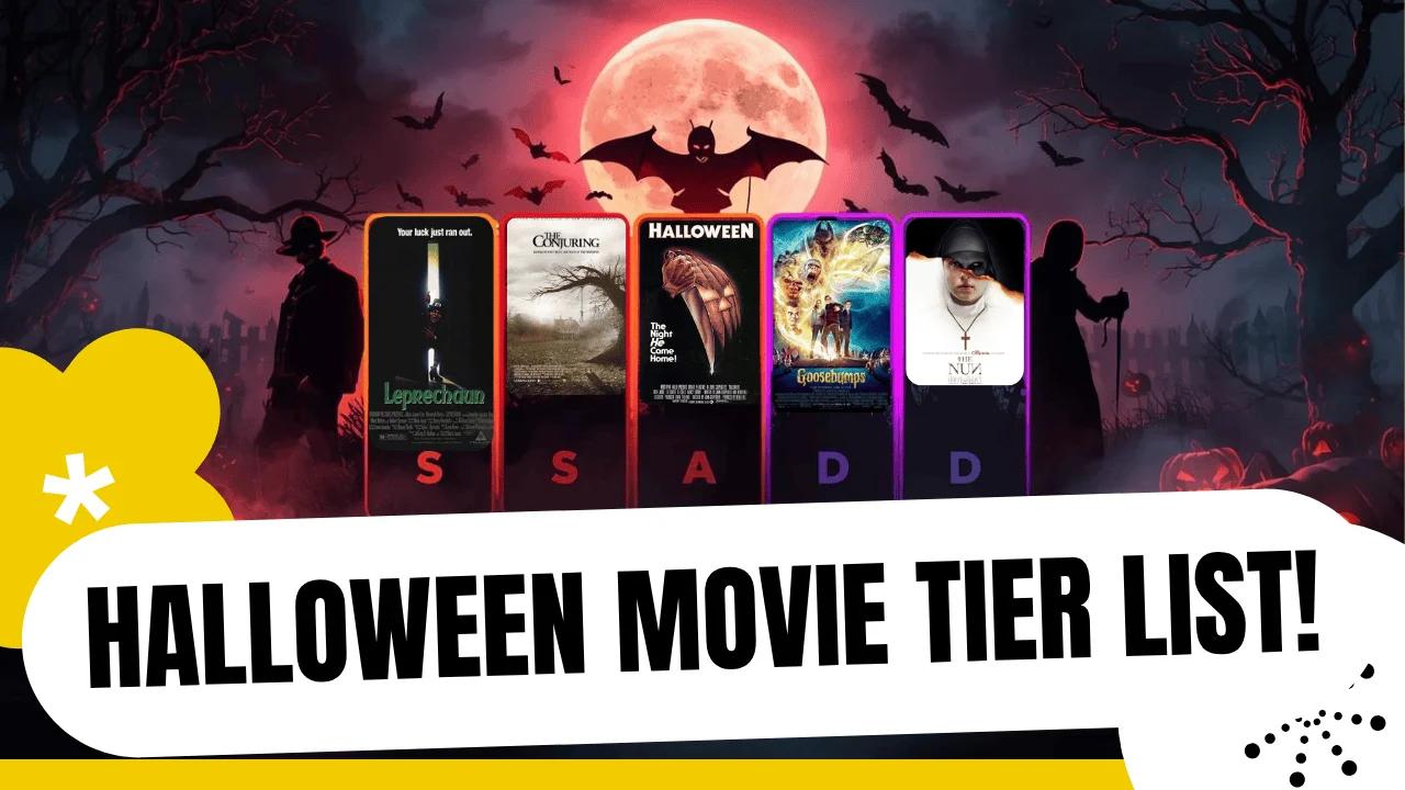 Halloween Movie Tier List 2025 | Ranking Horror Classics & Funny Flicks